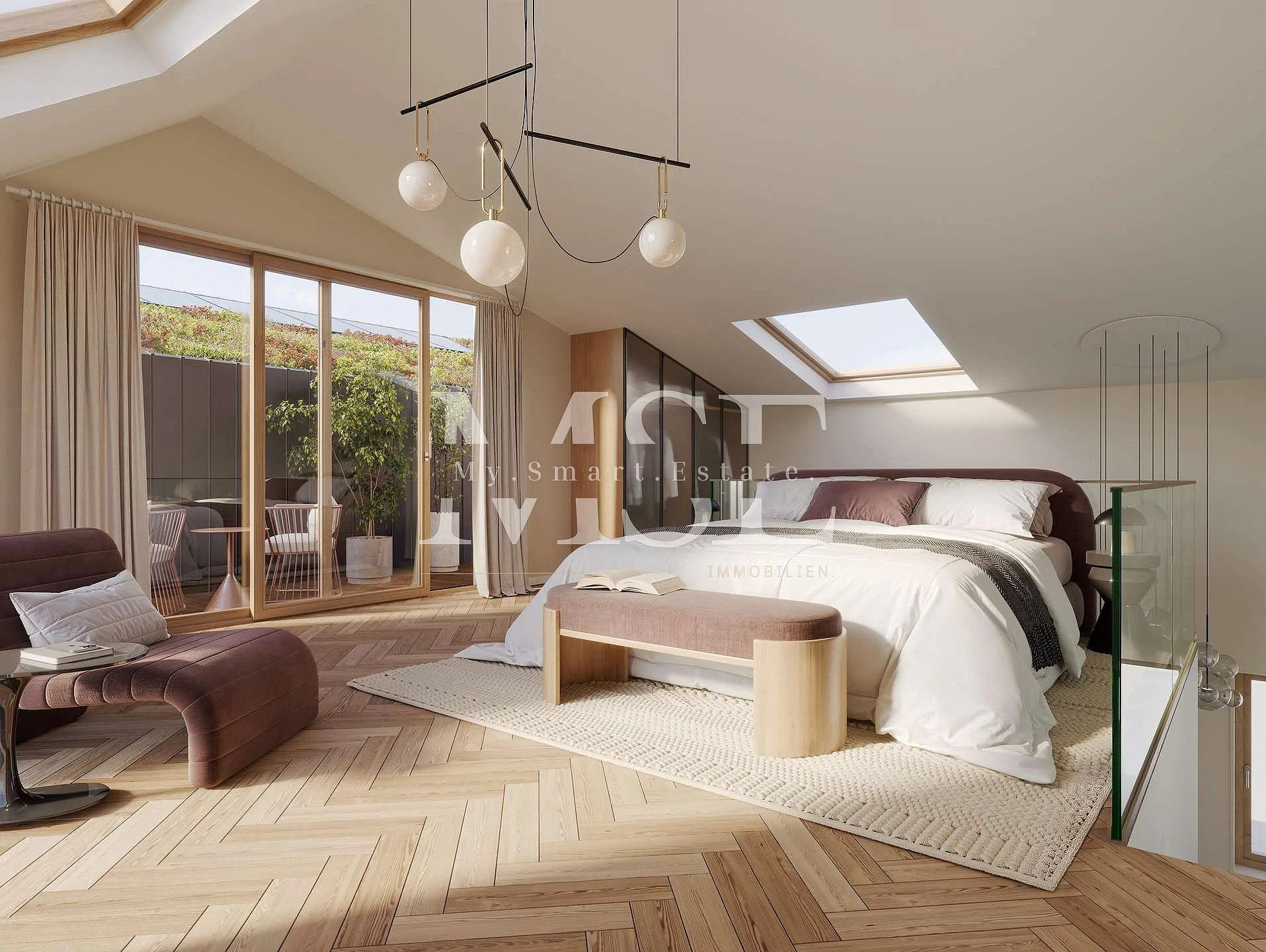 Schlafzimmer Dachgeschoss