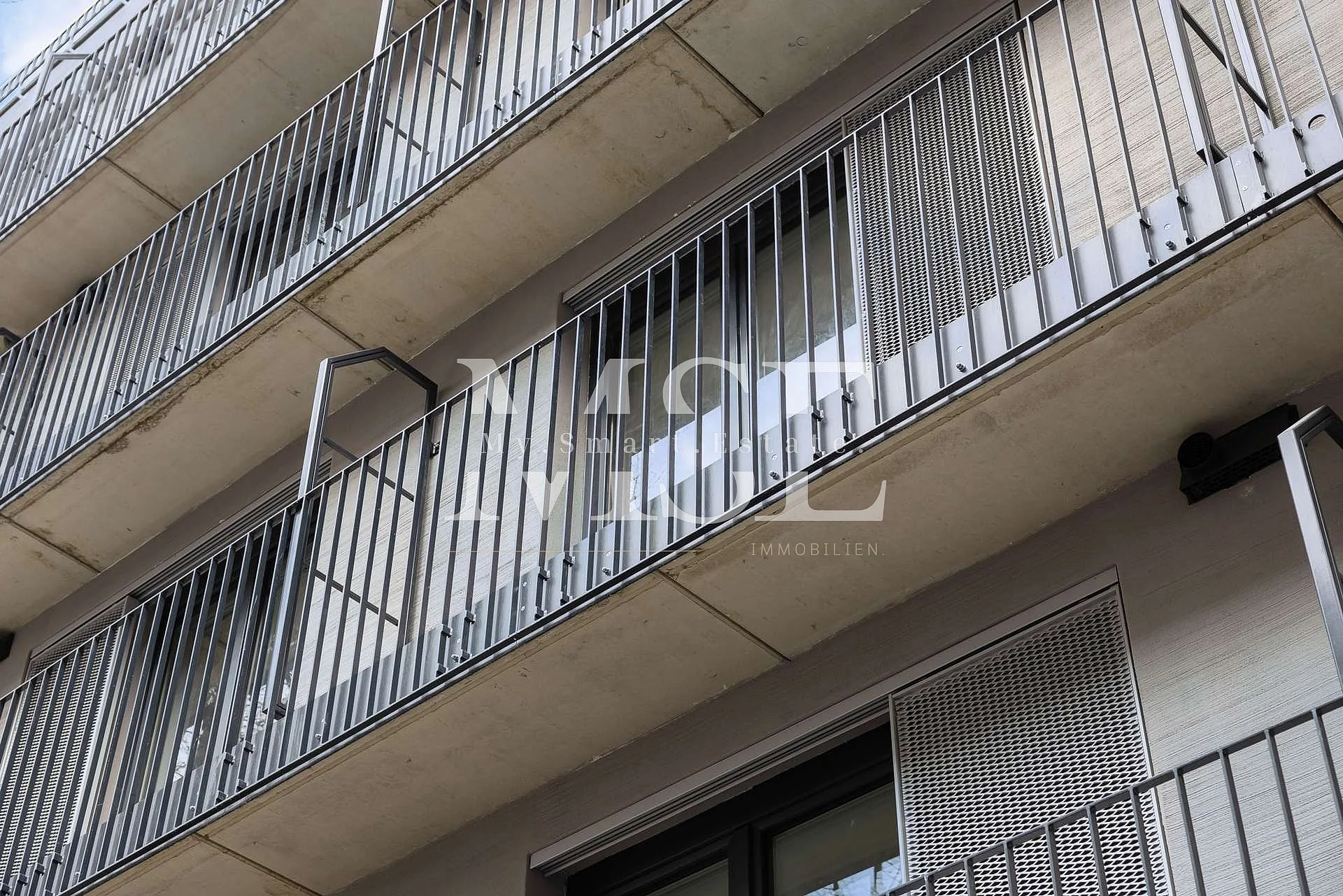 Balkon Beispielwohnung J24 
