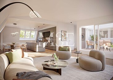 Penthouse Wohnzimmer