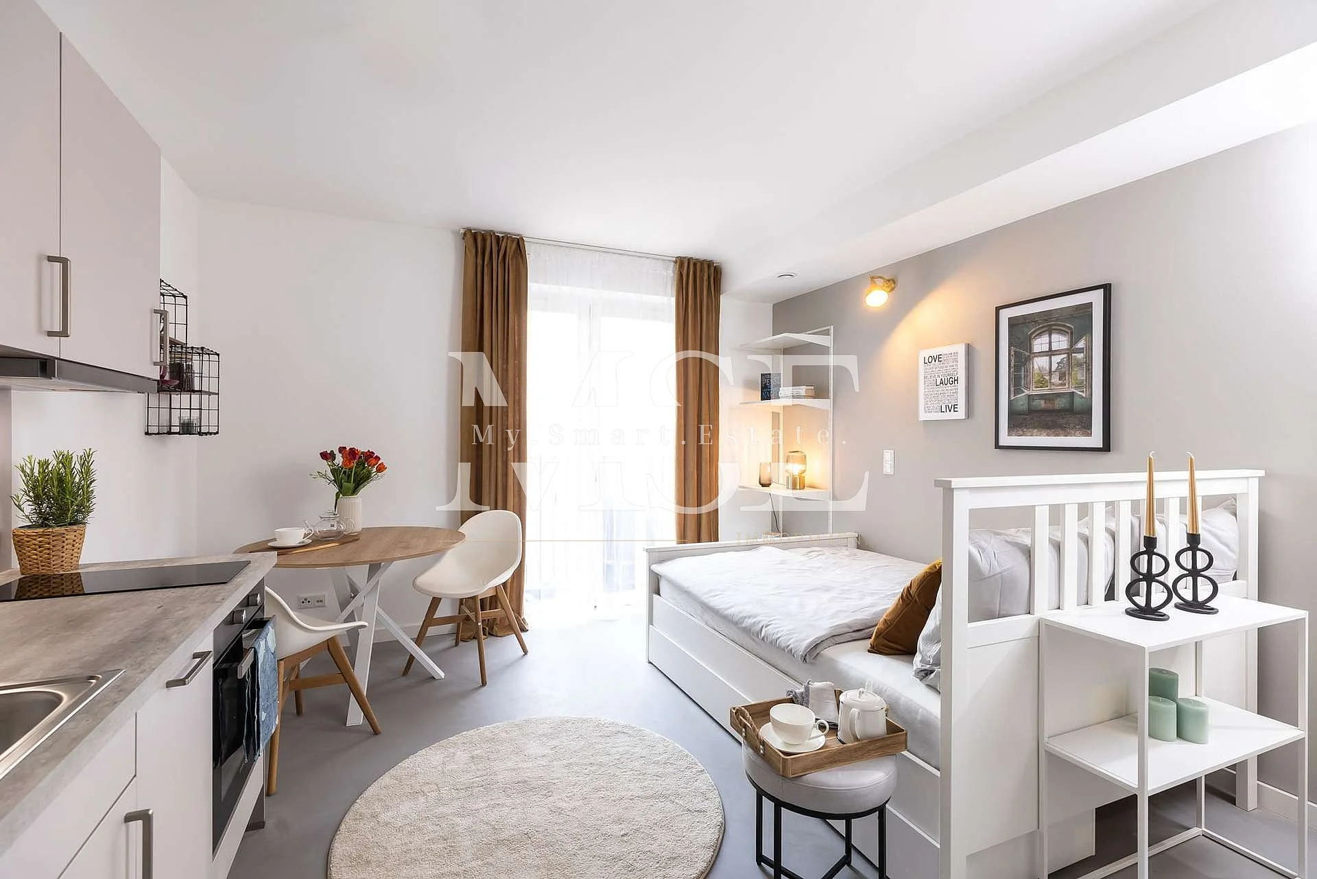Wohnzimmer Beispielwohnung J24 