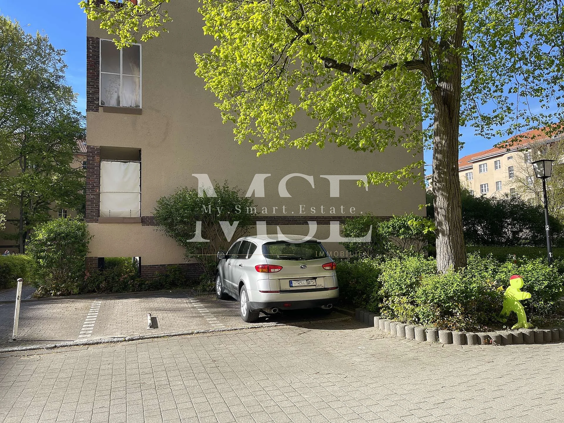 Stellplatz im Innenhof