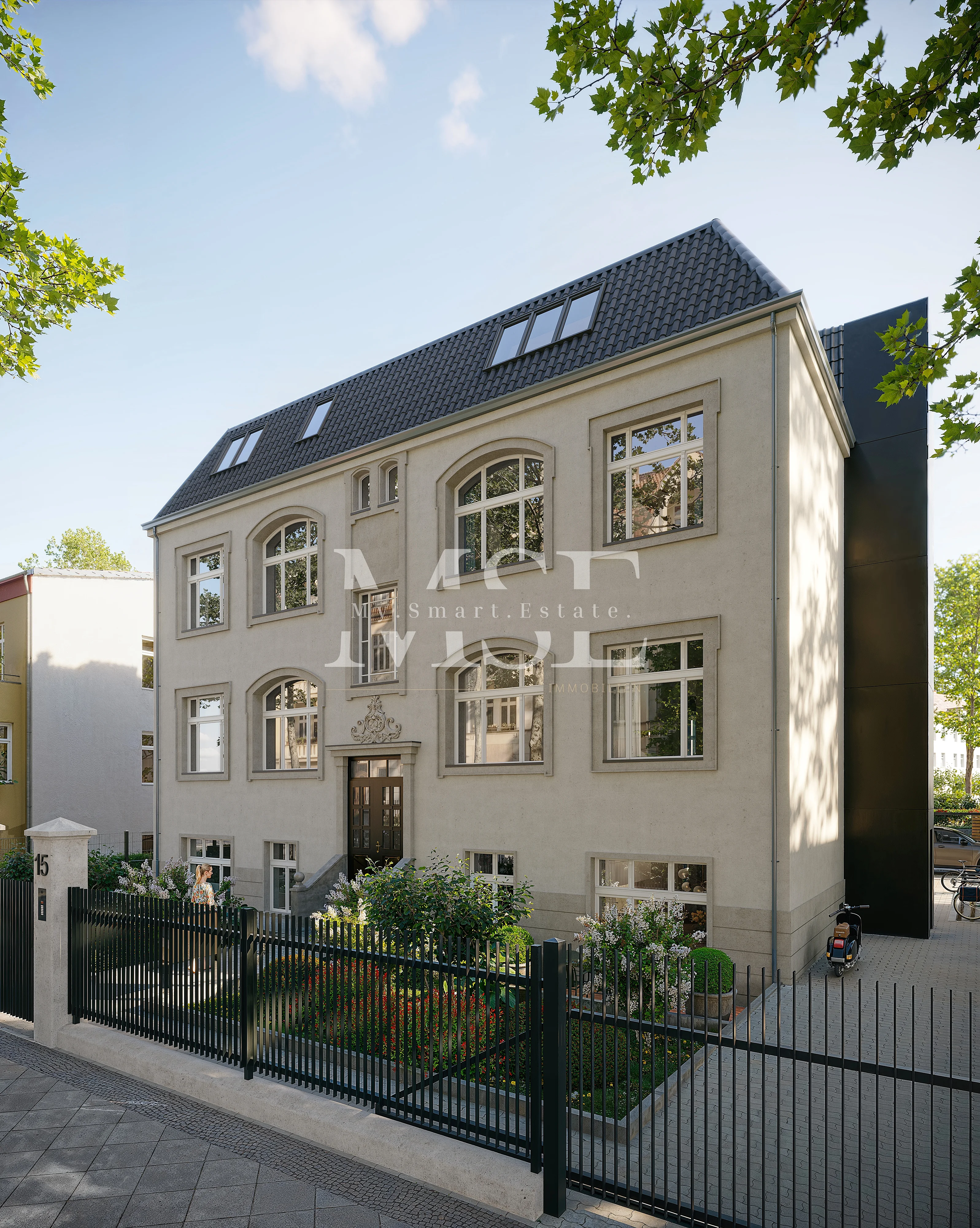 Hausansicht Straßenseits